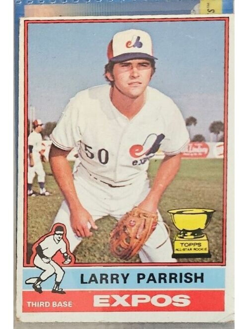 1976 Topps - MONTREAL EXPOS LARRY PARRISH ROOKIE CARD #141